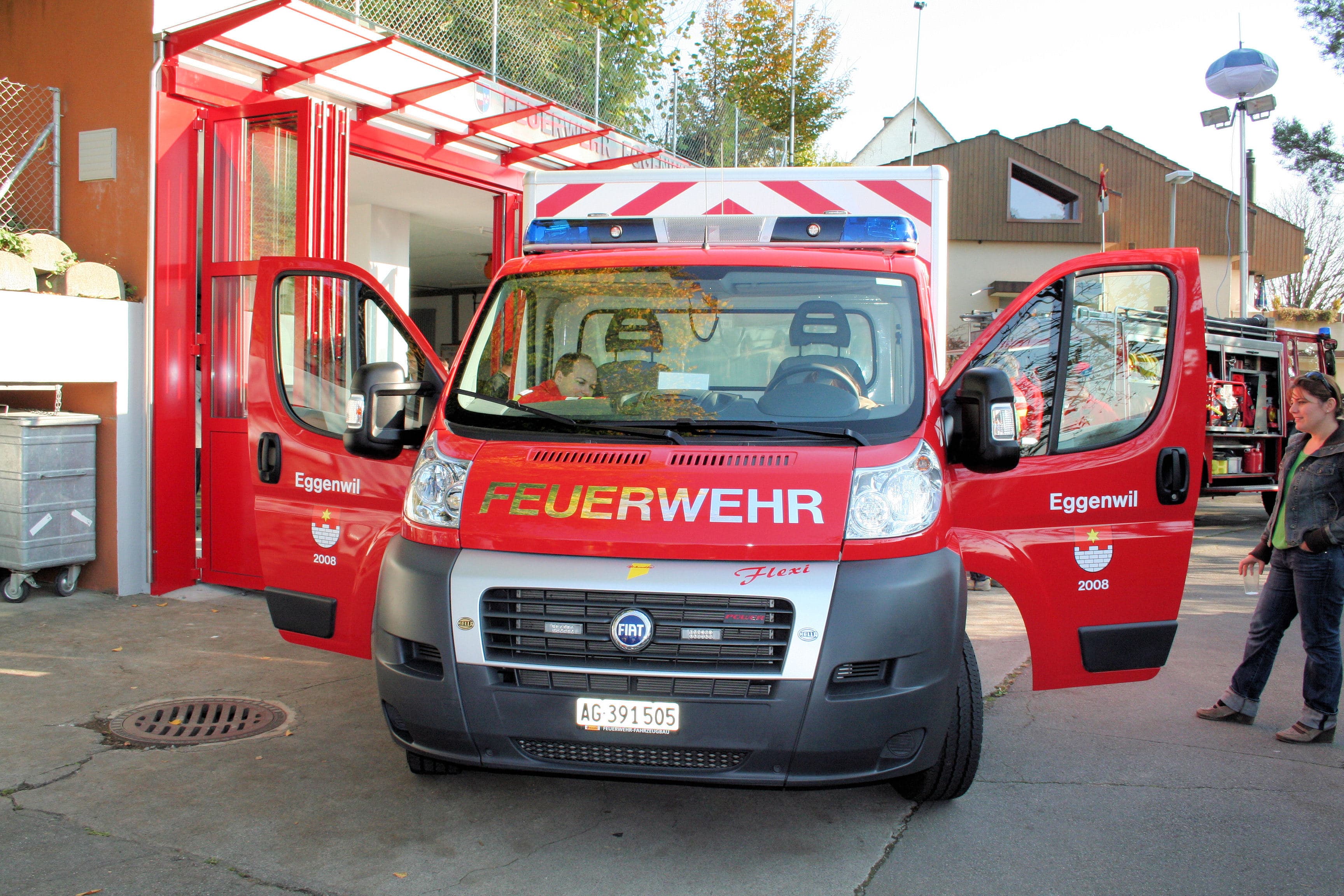 Logistik-Transportfahrzeug für den Mehrzweckeinsatz der Feuerwehr Eggenwil