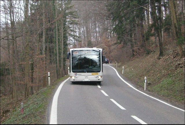 Streckenabschnitt zwischen Eggenwil und Künten
