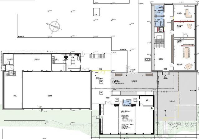 Bauprojekt Erweiterung/Sanierung Schul- und Mehrzweckanlage Eggenwil – Grundriss Erdgeschoss