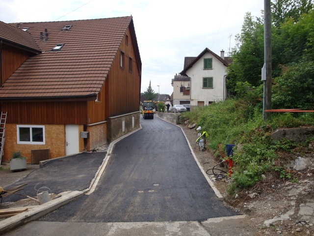 Ausbau/Sanierung Unterdorfstrasse 2012
