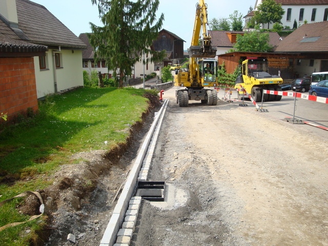 Ausbau/Sanierung Unterdorfstrasse 2012
