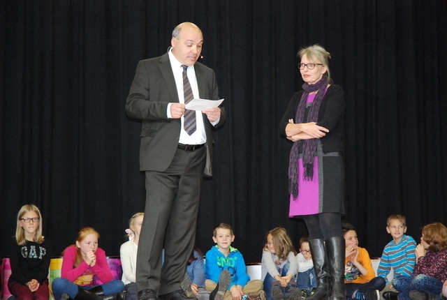 Einweihungsfest «Erweiterung und Sanierung der Schul- und Mehrzweckanlage Eggenwil» vom 31.10.2015. Bild: Gabriela Migliaccio
