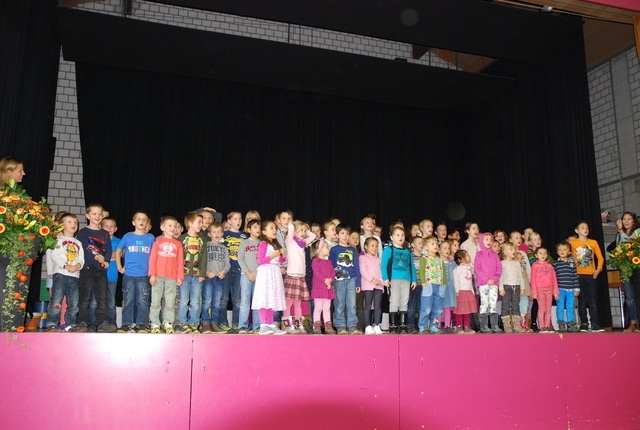 Einweihungsfest «Erweiterung und Sanierung der Schul- und Mehrzweckanlage Eggenwil» vom 31.10.2015. Bild: Gabriela Migliaccio