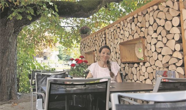 Natascha Brunold hat viel Arbeit investiert, um sich den Traum vom eigenen Restaurant zu erfüllen. Bild: AZ 07.09.2016/Dominic Kobelt
