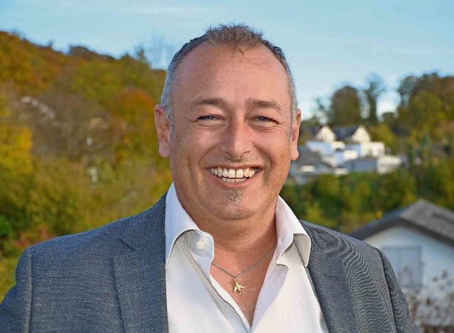 AZ 31.10.2017 - Interview mit Roger Hausherr, designierter Gemeindeammann Eggenwil. Bild: Christian Breitschmid