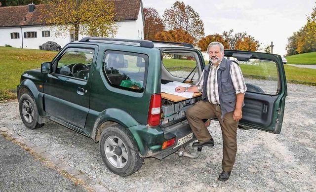 Kreisförster Erwin Jansen. Bild: AZ 09.11.2017/Toni Widmer