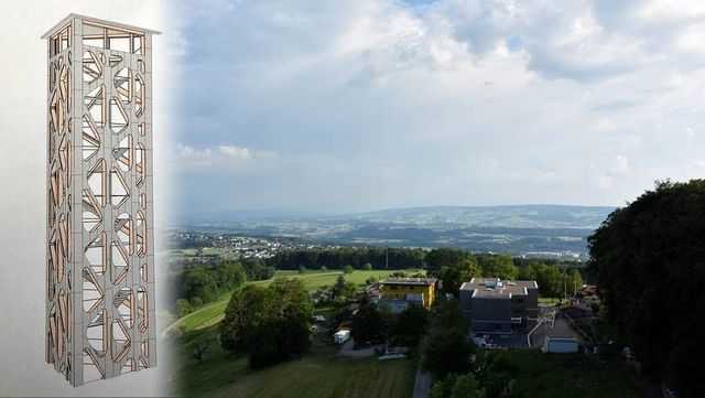 Visualisierung Projekt Hasenbergturm Widen (Quelle: www.hasenbergturm.ch)