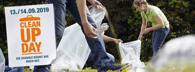 Nationaler Clean-Up-Day 2019 – Die Schweiz räumt auf. Mach mit.