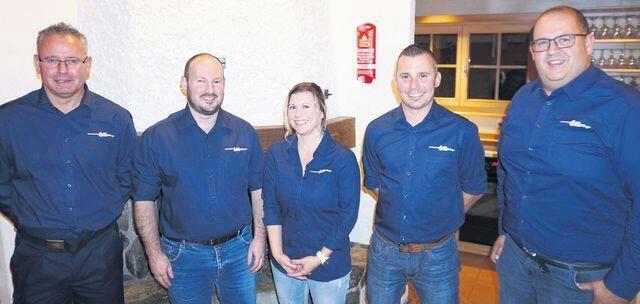 Vier von fünf Vorstandsmitgliedern wollen an der GV 2020 abtreten: (von links) Thomas Suter, Marc Dellsperger, Martina Bereuter, Andreas Köchli und Marcel Hottinger. Bild: BBA 29.10.2019/Hans Rechsteiner
