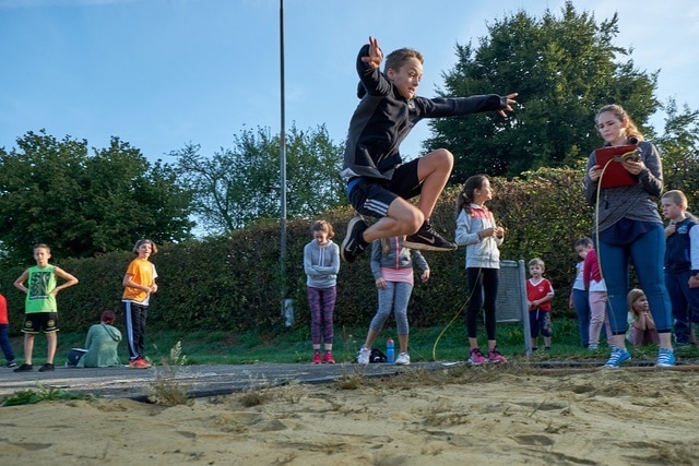 Sporttag Schule Eggenwil 20.09.2018. Bild: Frederik Pedersen/www.fotografie-pedersen.ch