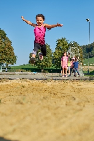 Sporttag Schule Eggenwil 20.09.2018. Bild: Frederik Pedersen/www.fotografie-pedersen.ch