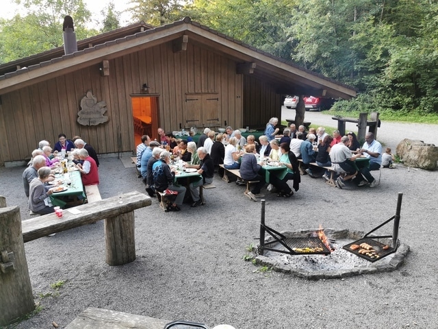 Der Landfrauenverein Eggenwil-Künten genoss Mitte August 2019 seine Jubiläumsfeier zum 60-jährigen Bestehen. Bild: Vorstand Landfrauenverein Eggenwil-Künten.