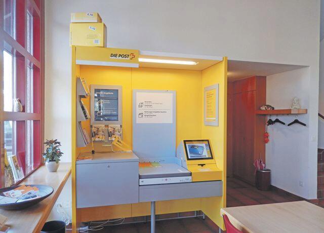 Die Postagentur im Gemeindehaus Eggenwil wird nach 12 Jahren geschlossen und per 1. Januar 2021 durch den Hausservice der Post ersetzt. Bild: GK