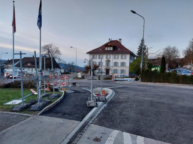 Sanierung K 271 Eggenwil IO – Bauphase 06 am 03.12.2020. Bild: Juraj Welte, Bauleiter 