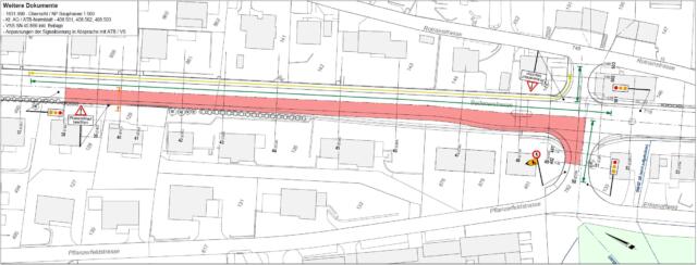 Sanierung K 271 Eggenwil IO – Situationsplan Bauphase 11 