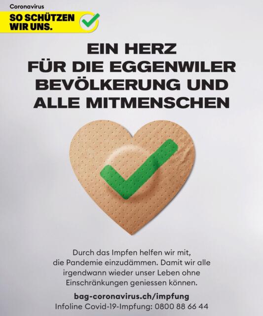 Die grösste Impfaktion der Schweiz geht in die zweite Phase. Am 17. Mai 2021 startete das Bundesamt für Gesundheit BAG seine neue Informationskampagne zur Covid-19-Impfung. Im Vordergrund steht der solidarische Gedanke, dass das Impfen mithilft, die Pandemie einzudämmen, damit alle möglichst bald wieder ein Leben ohne Einschränkungen führen können.