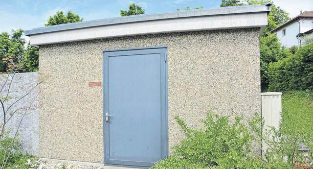 Die Transformatorenstation Dorf ist ein wichtiger Teil des Eggenwiler Stromnetzes. Bild: BBA 11.06.2021/Roger Wetli