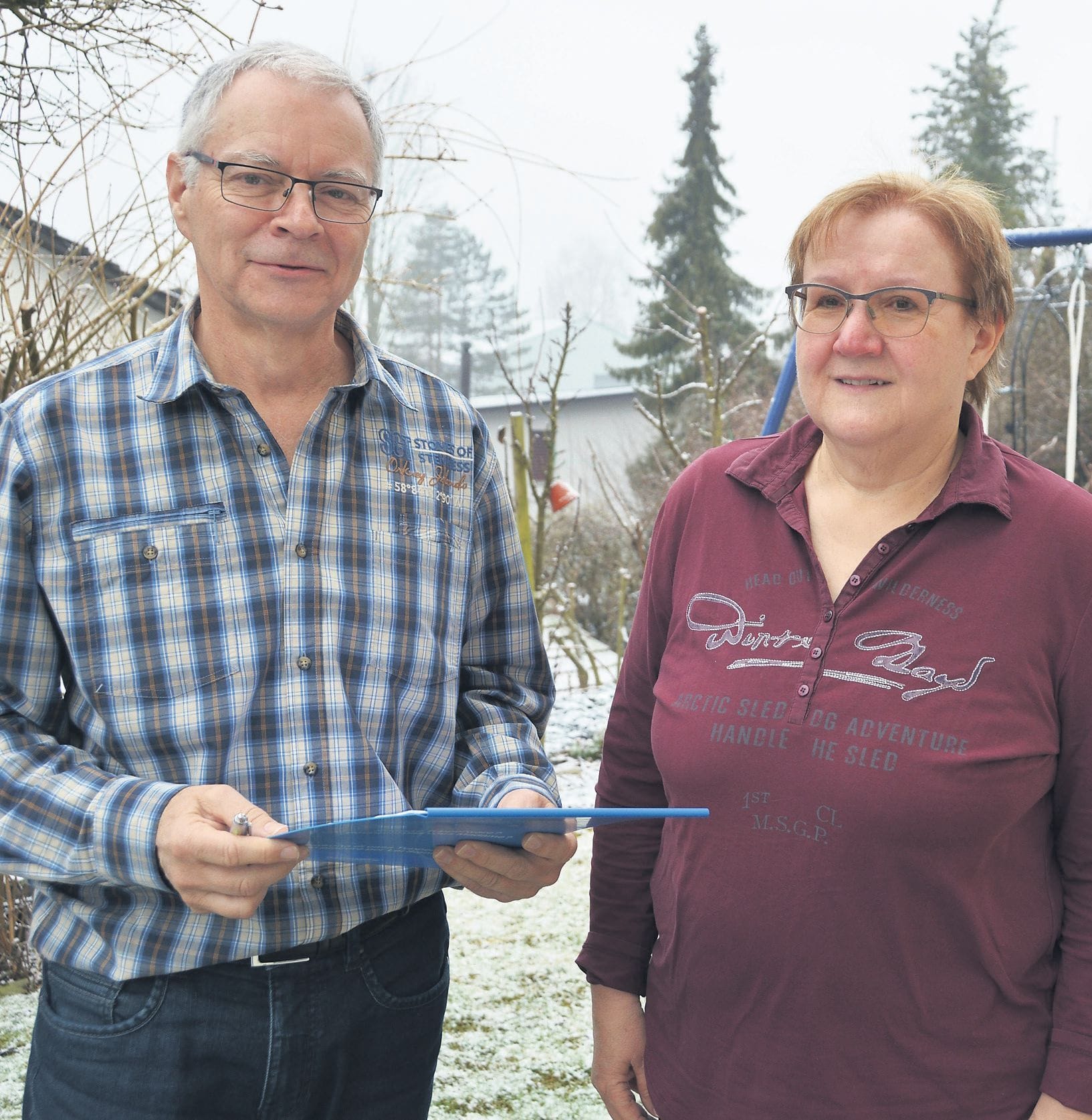 Hansueli und Erika Senn möchten einen kritischen Dialog ermöglichen. Bild: BBA 04.02.2022/Roger Wetli