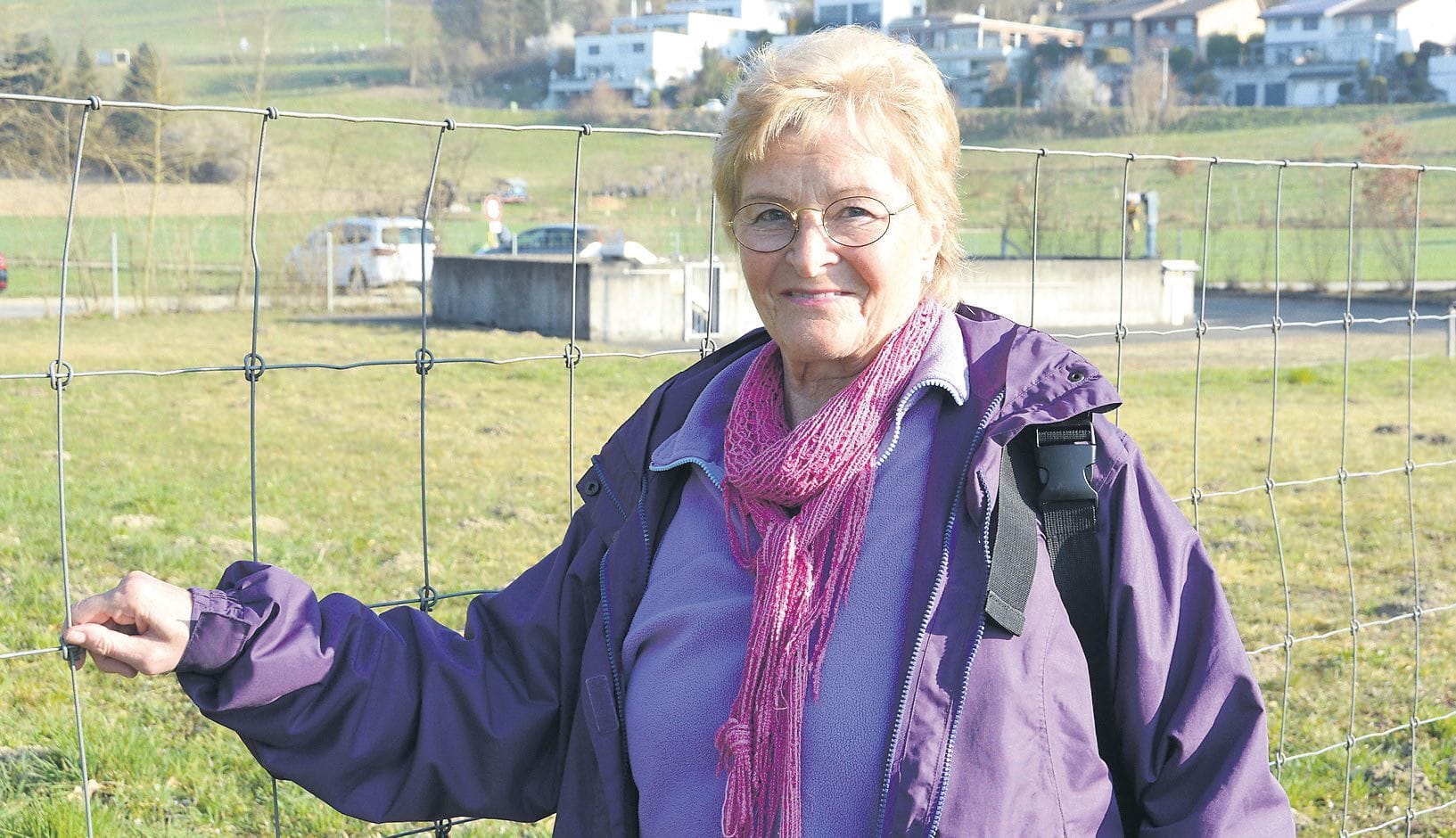 Ruth Trutmann freut sich riesig, dass ihre Idee jetzt umgesetzt wird. Bild: BBA 29.03.2022/Roger Wetli/zg