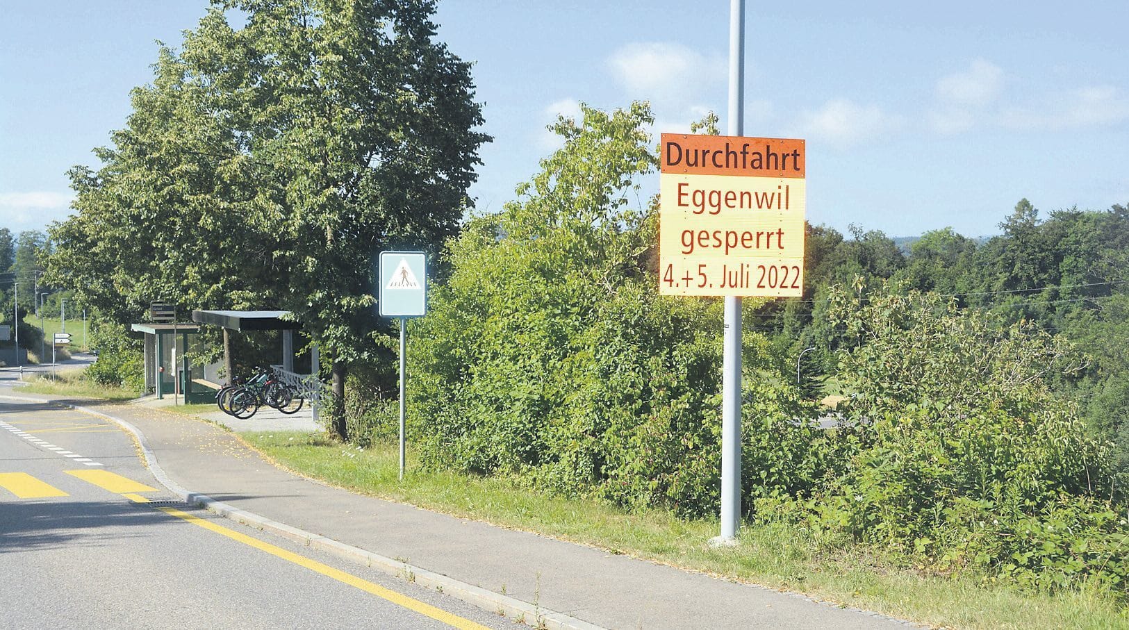 Die Vollsperrung der Badenerstrasse findet am 4. und 5. Juli statt. Bild: BBA 24.06.2022/Celeste Blanc