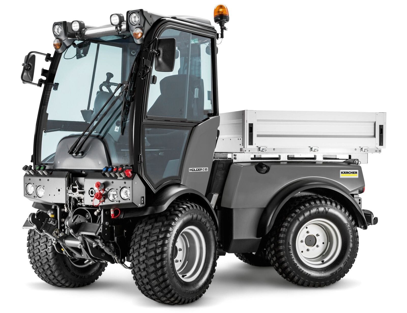 Beantragter knickgelenkter Traktor «Holder C 65 Single Cab» als Ersatz für den bislang im Einsatz des Bauamts Eggenwil stehenden Kommunaltraktor «Carraro».