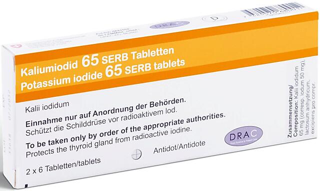 Versand der neuen Jodtabletten – Im Notfall gut geschützt