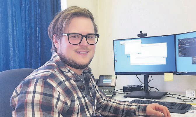 Adrian Staffelbach freut sich, in Eggenwil einen eigenen Standort für seine Firma gefunden zu haben. Bild: BBA 30.01.2024/Roger Wetli
