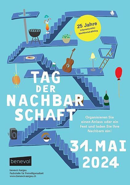 25. Internationaler Tag der Nachbarschaft am Freitag, 31. Mai 2024