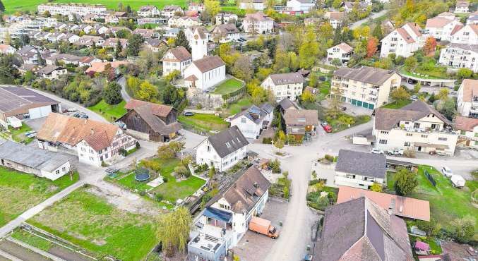 In Eggenwil lag der Steuerfuss 2023 bei 106 Prozent. Bild: AZ Freiamt 03.04.2024/Mathias Förster (01.11.2022)