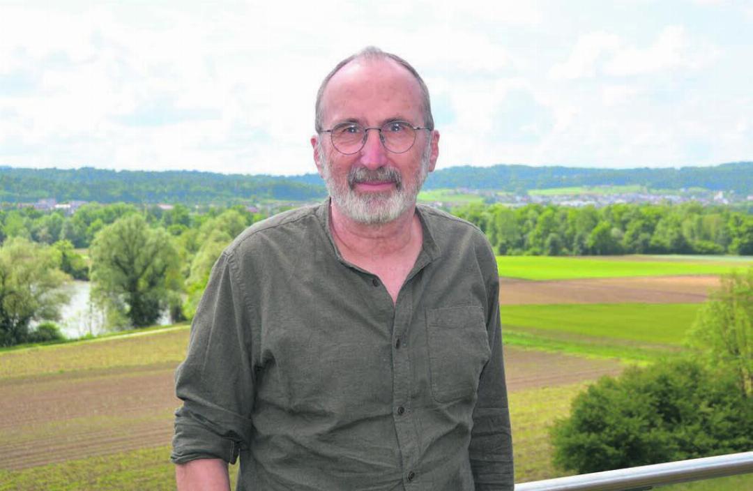 Markus Käch setzte sich als Co-Präsident des WWF Aargau für die Natur im Kanton ein. Ein Projekt an seinem Wohnort Eggenwil kommt derweil nur langsam voran. Bild: BBA 30.05.2025/Roger Wetli
