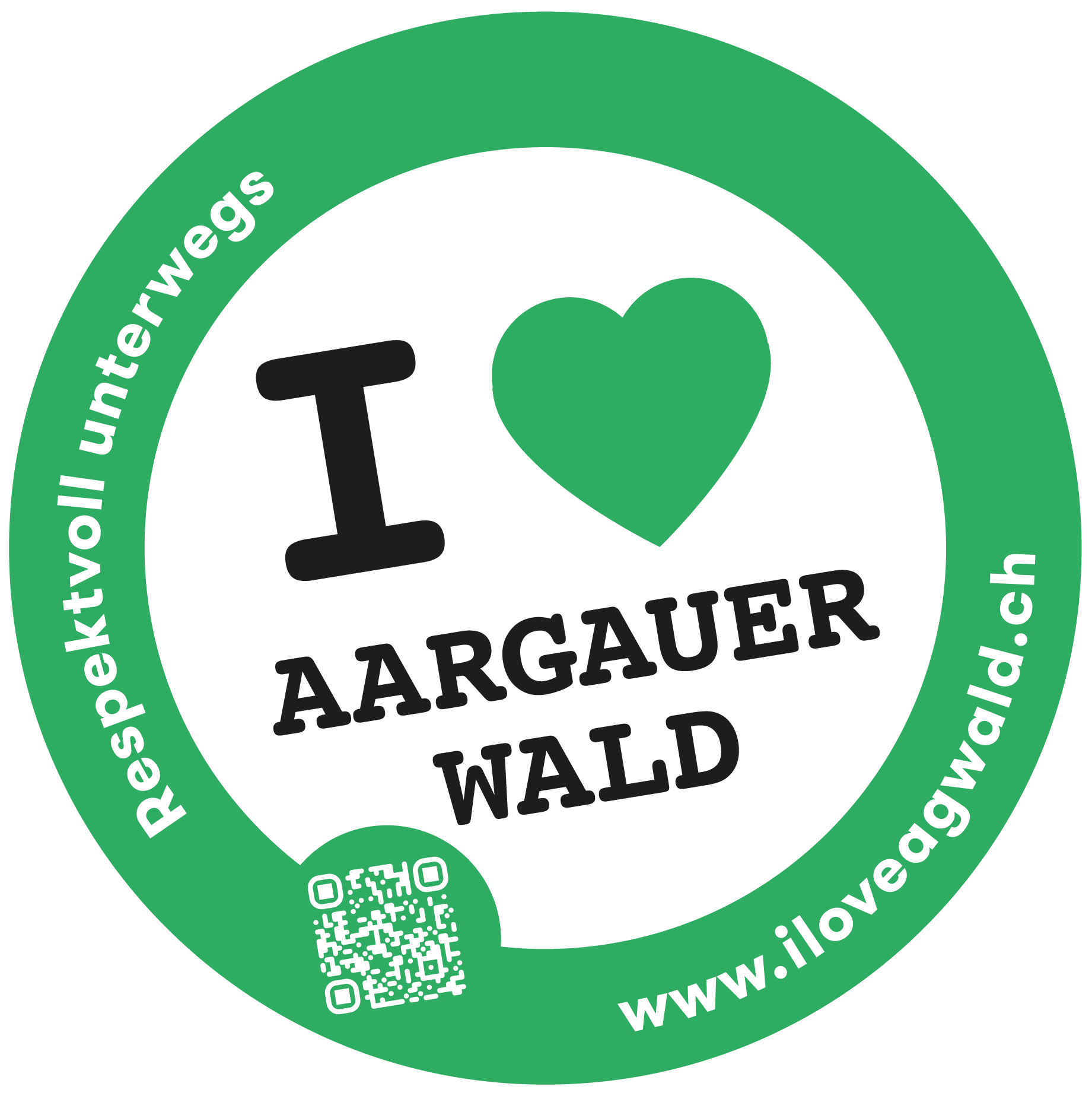 «I love Aargauer Wald» – für ein respektvolles Miteinander im Wald «I love Aargauer Wald» – für ein respektvolles Miteinander im Wald